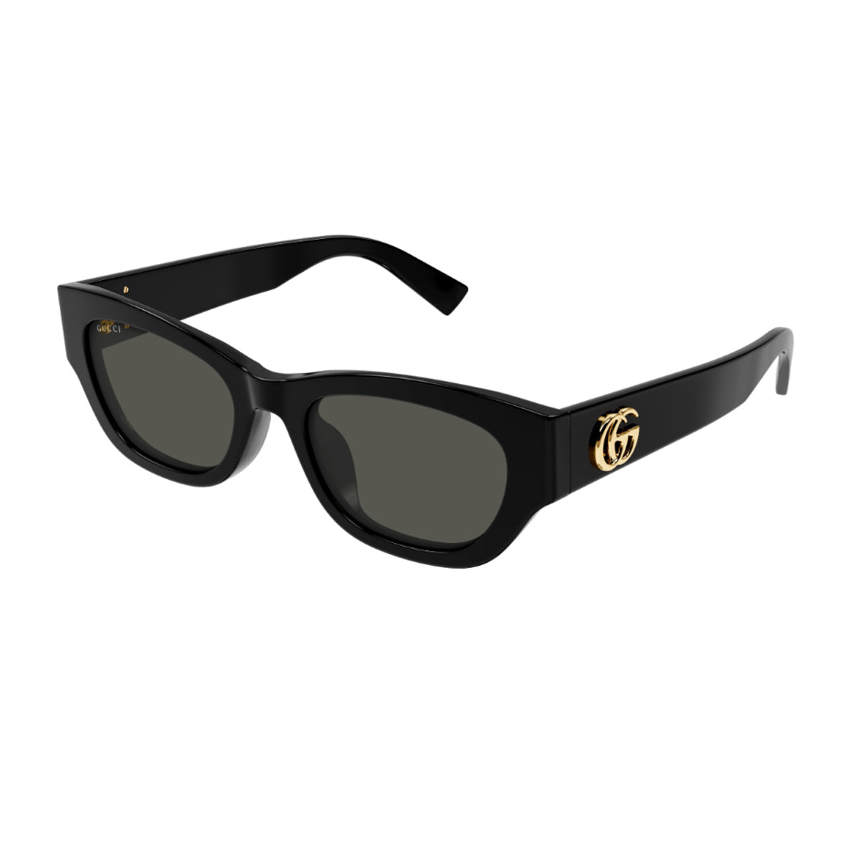 Gucci GG1954SA Linea Emblem 001 Black Grey Nero Recycled Acetate Occhiali Da Sole
