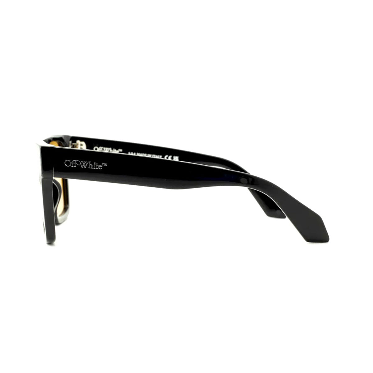 Off White OERI133 SPRINGFIELD 1062 Black Camel Nero Acetate Occhiali Da Sole