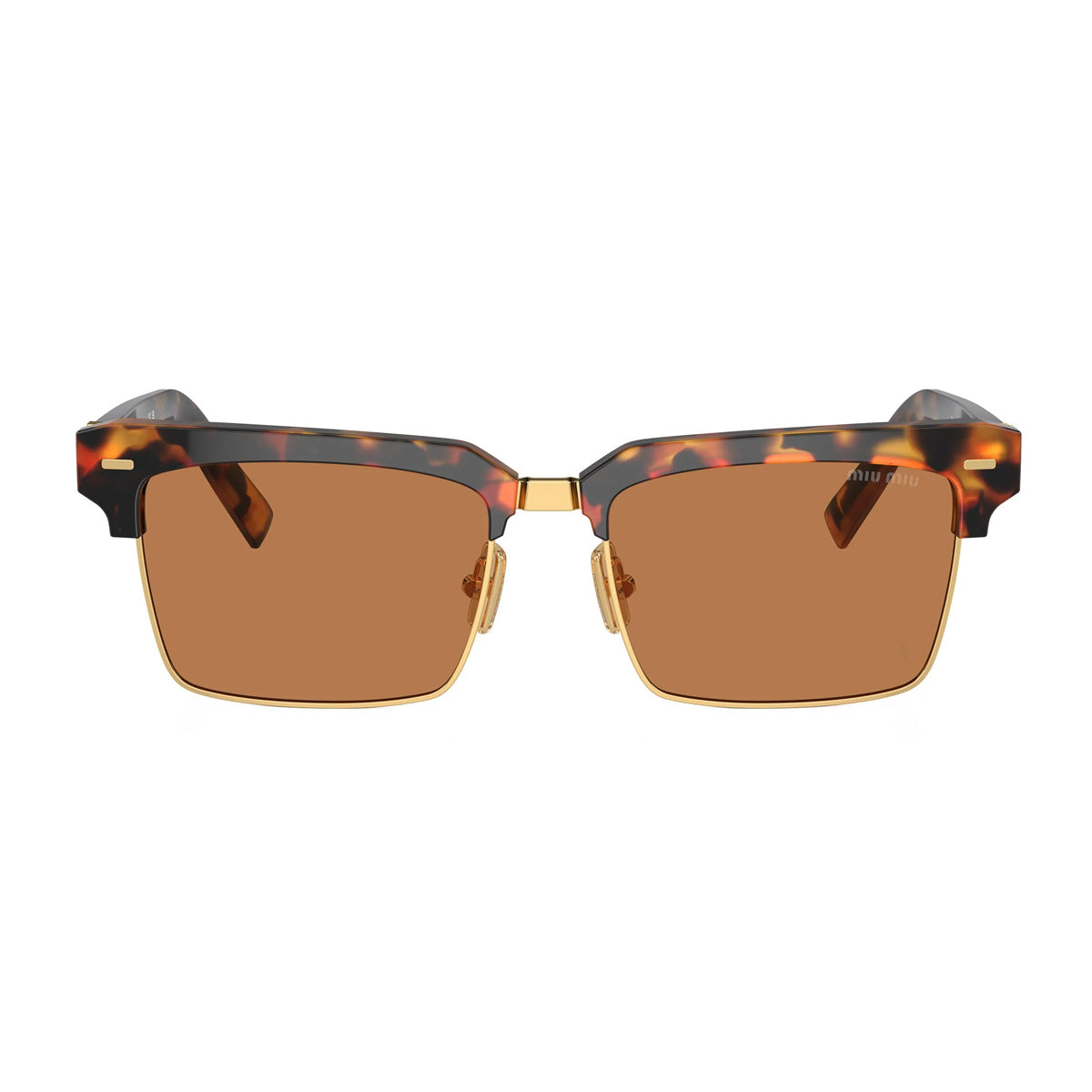 Miu 0MU 10ZS Runway 19P2Z1 Tortoise Brown Marrone Acetate/metal Occhiali Da Sole