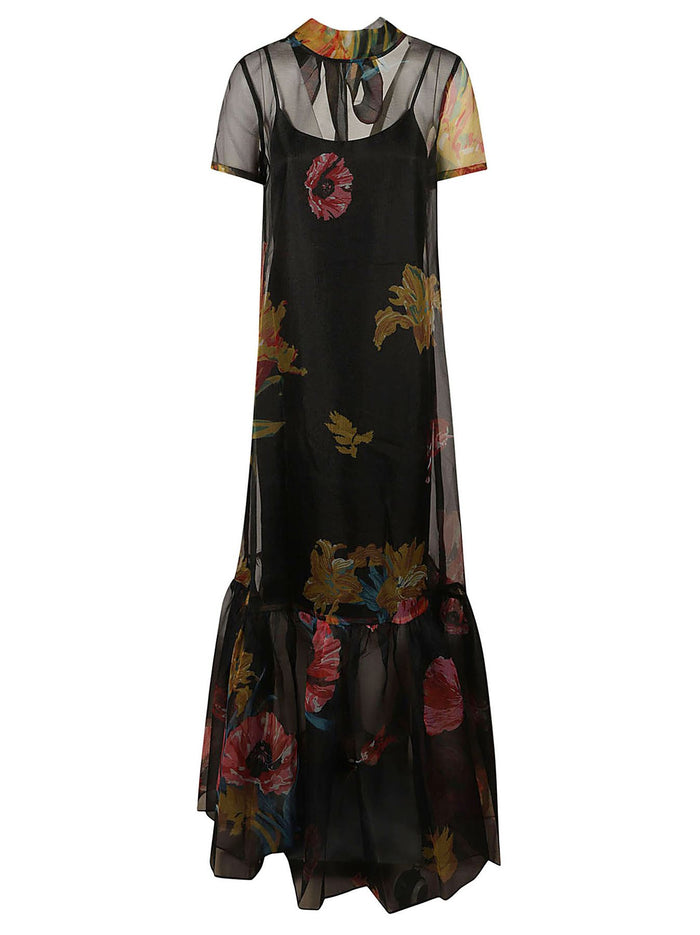 314-7607S Nero Polyester. made In China. Abito