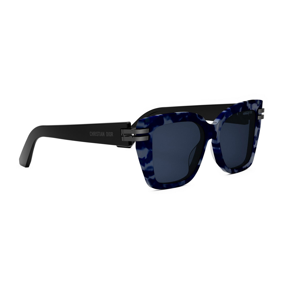 CDior S1I 28B0 Havana Blu Acetate Occhiali Da Sole
