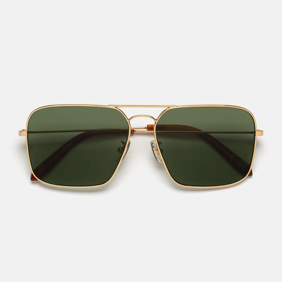 Retrosuperfuture IGGY 2.0 GREEN Gold Oro Metal Occhiali Da Sole