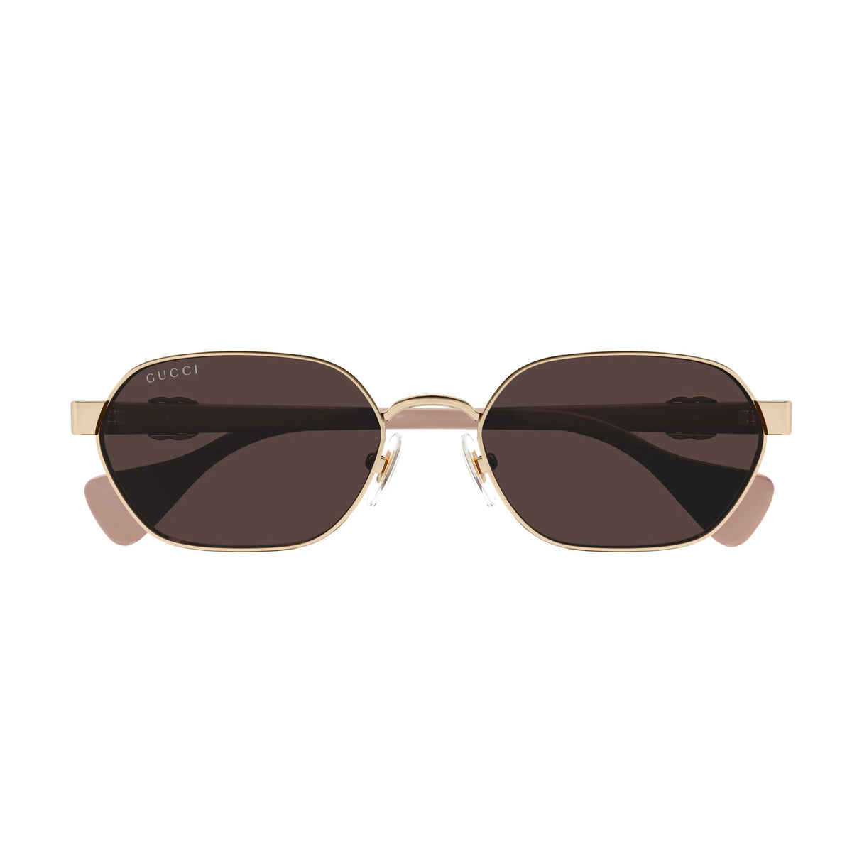Gucci GG1593S LINE GG LOGO 003 Oro Metal/acetate Occhiali Sole