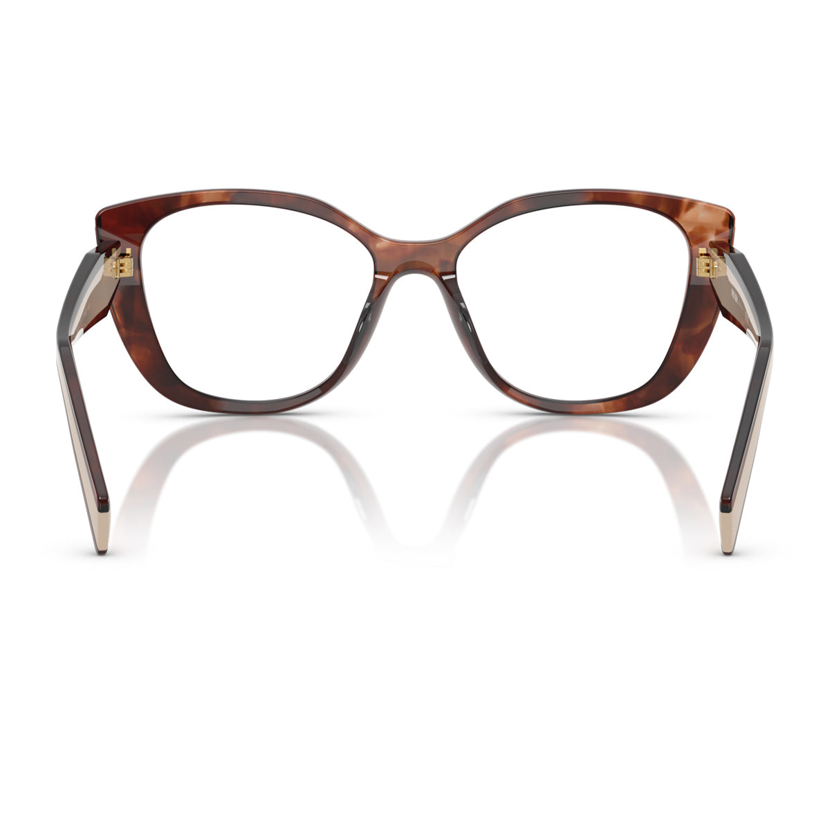 Prada PR B04V 07R1O1 Caramello Havana Marrone Acetate Occhiali Da Vista