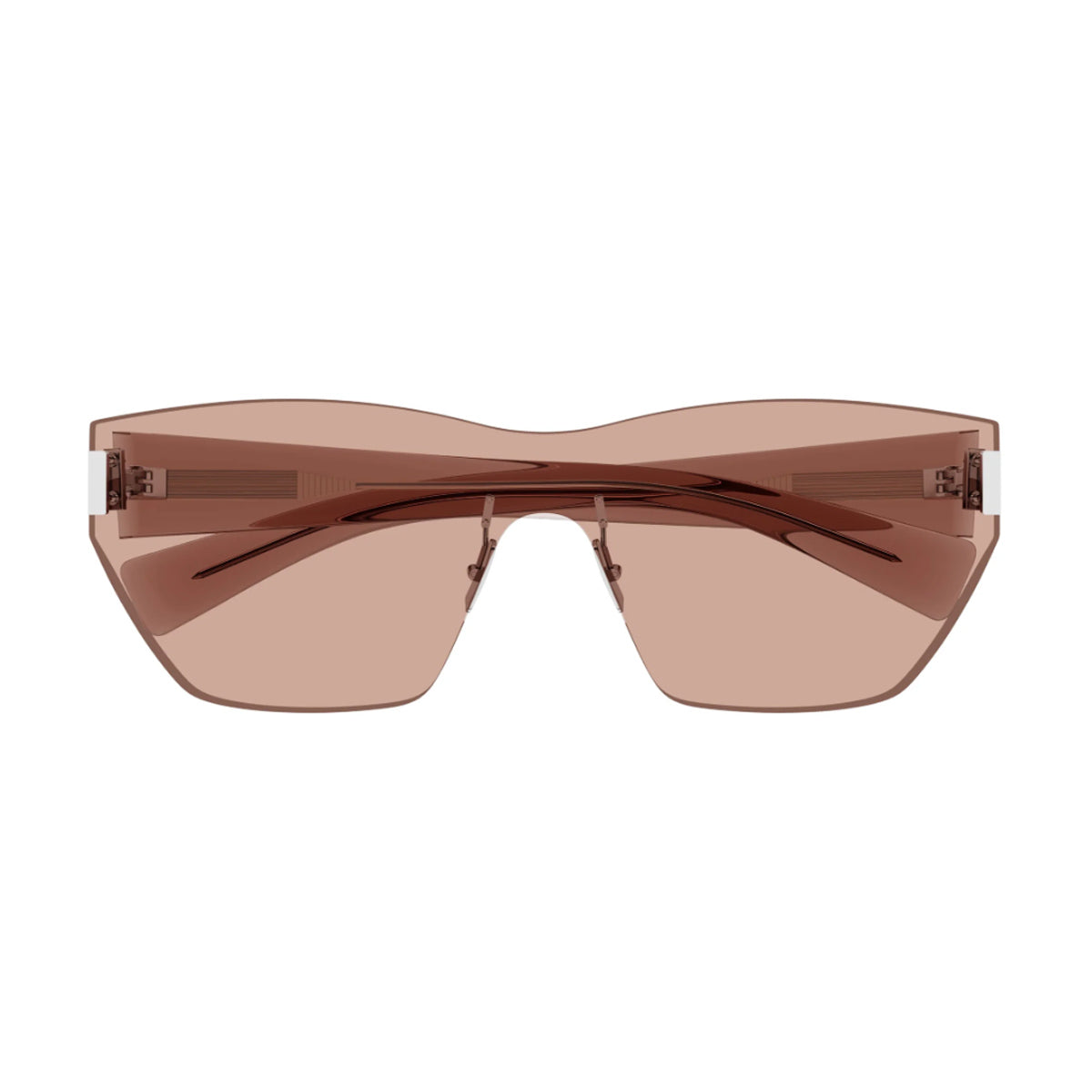 Saint Laurent SL 755 Linea Corner Angle 004 Pink Rosa Nylon Occhiali Da Sole
