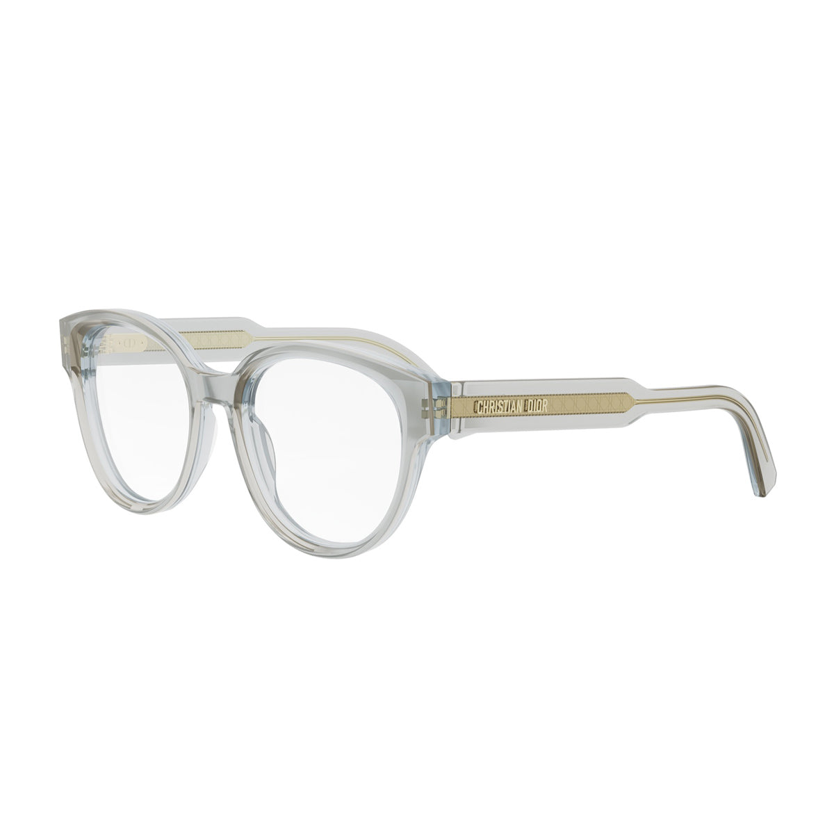 DiorPrismeO R1I 4500 Transparent Grey Grigio Acetate Occhiali Da Vista