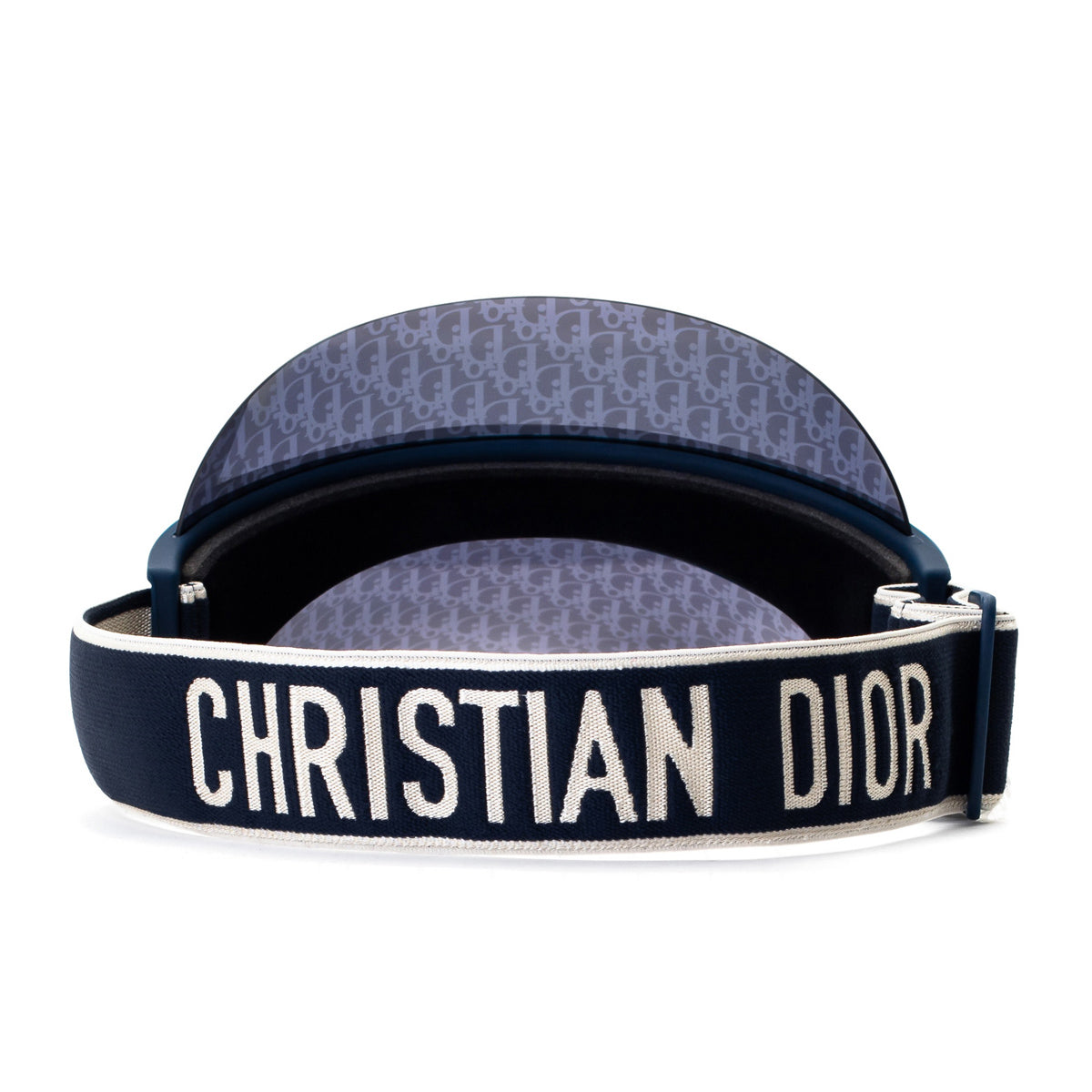 Dior DiorClub V1U 31b8 Blu Opaco Injected Occhiali Da Sole