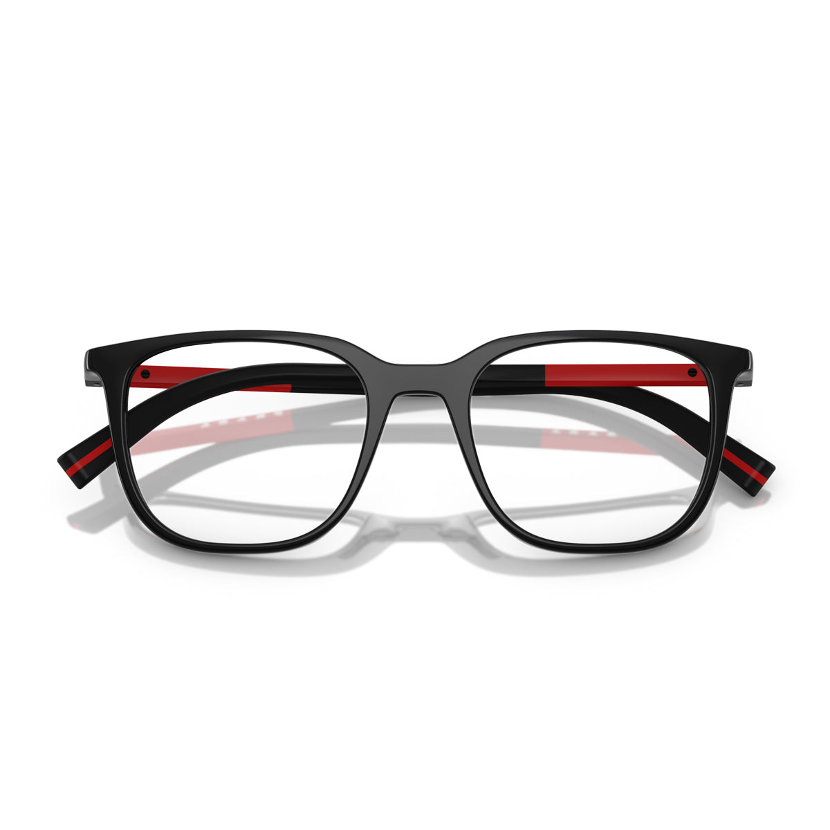 Prada Linea Rossa PS 04RV 1AB1O1 Nero Nylon Occhiali Da Vista