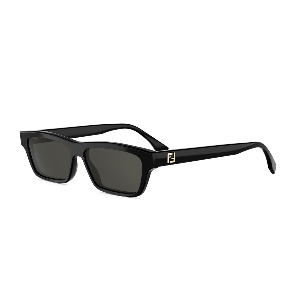 Fendi FE40199I FF Squared 01A Nero Acetate Occhiali Da Sole