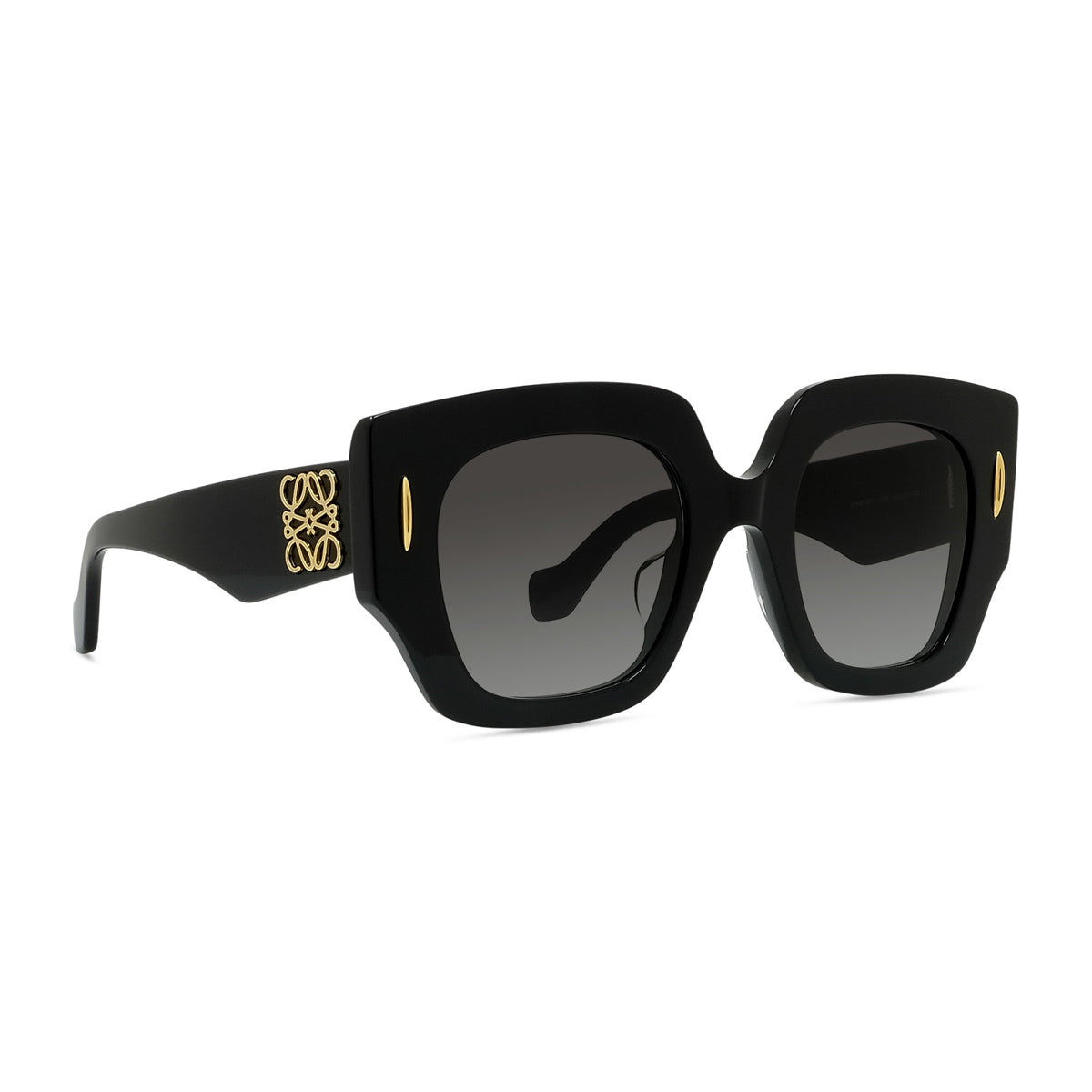 Loewe LW40129U Anagram 01B Black Nero Acetate Occhiali Da Sole