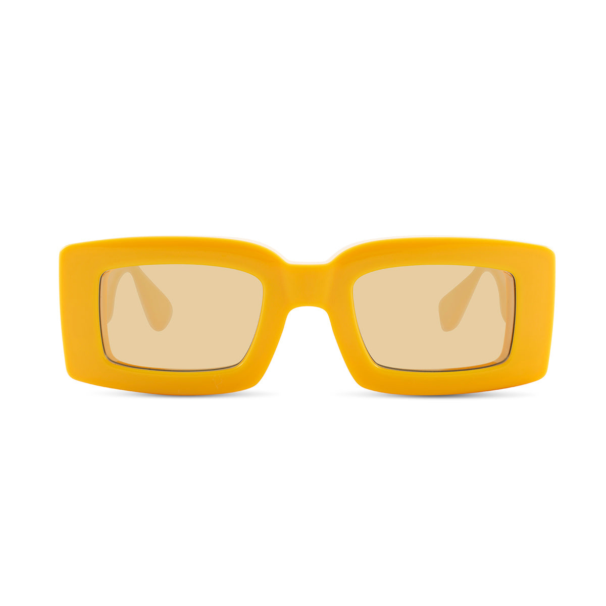 Les Lunettes Tupi Yellow Giallo Acetate Occhiali Sole