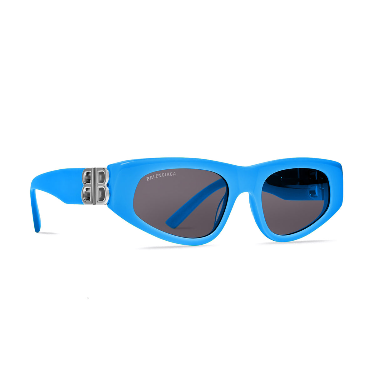 Dynasty Rectangle BB0095S Blu Celluloid Occhiali Sole