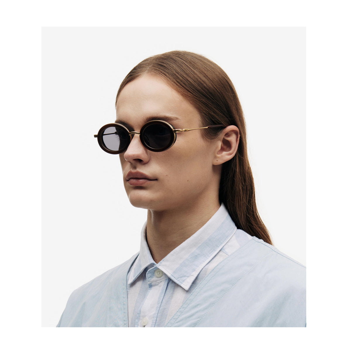 Projekt Produkt P12 HMCC5 C2G Brown Gold Marrone Acetate/metal Occhiali Da Sole