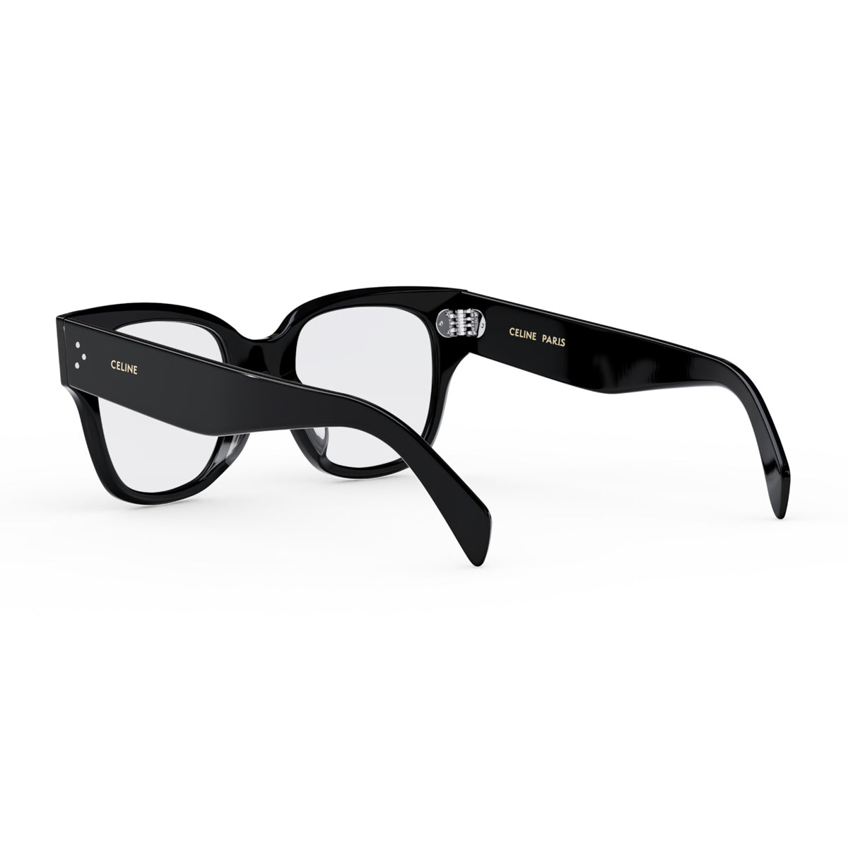 Celine CL50110U 3 Dots HD 001 Black Nero Acetate Occhiali Da Vista
