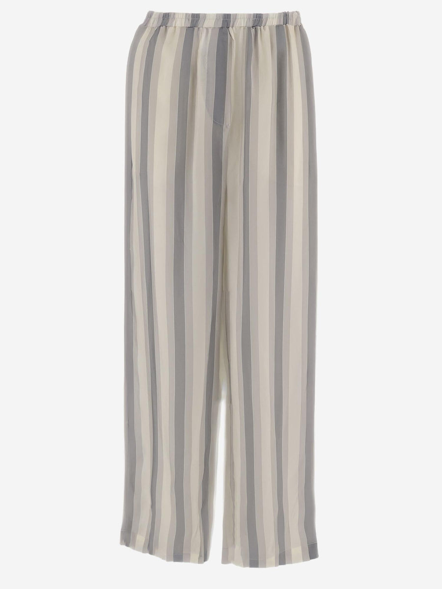 Trousers Cupro Grey
