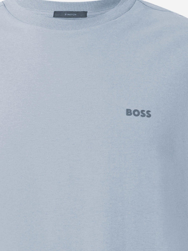 T-Shirt Stretch Cotton Light Blue T-shirts