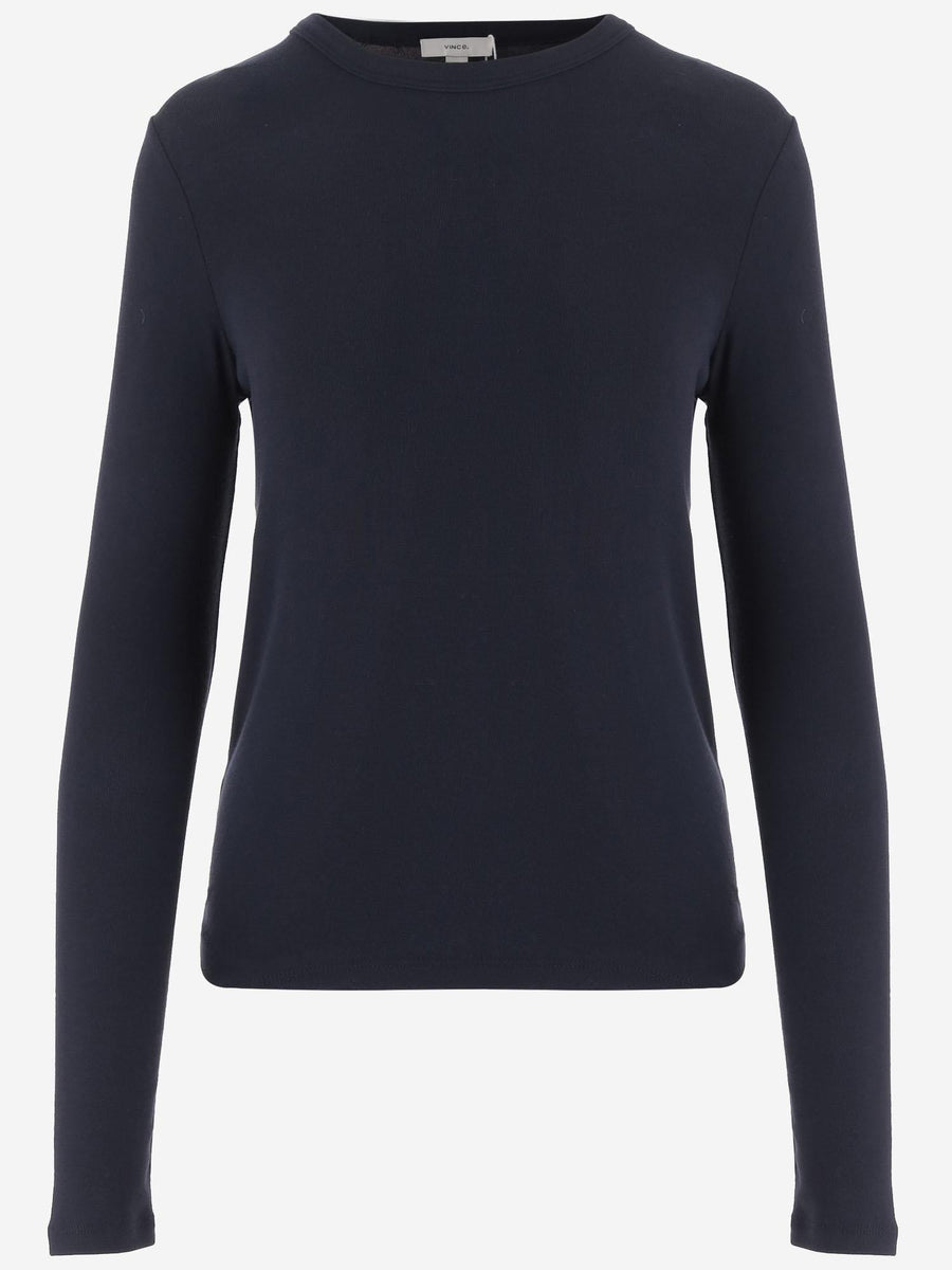 Sweater Stretch Modal Navy