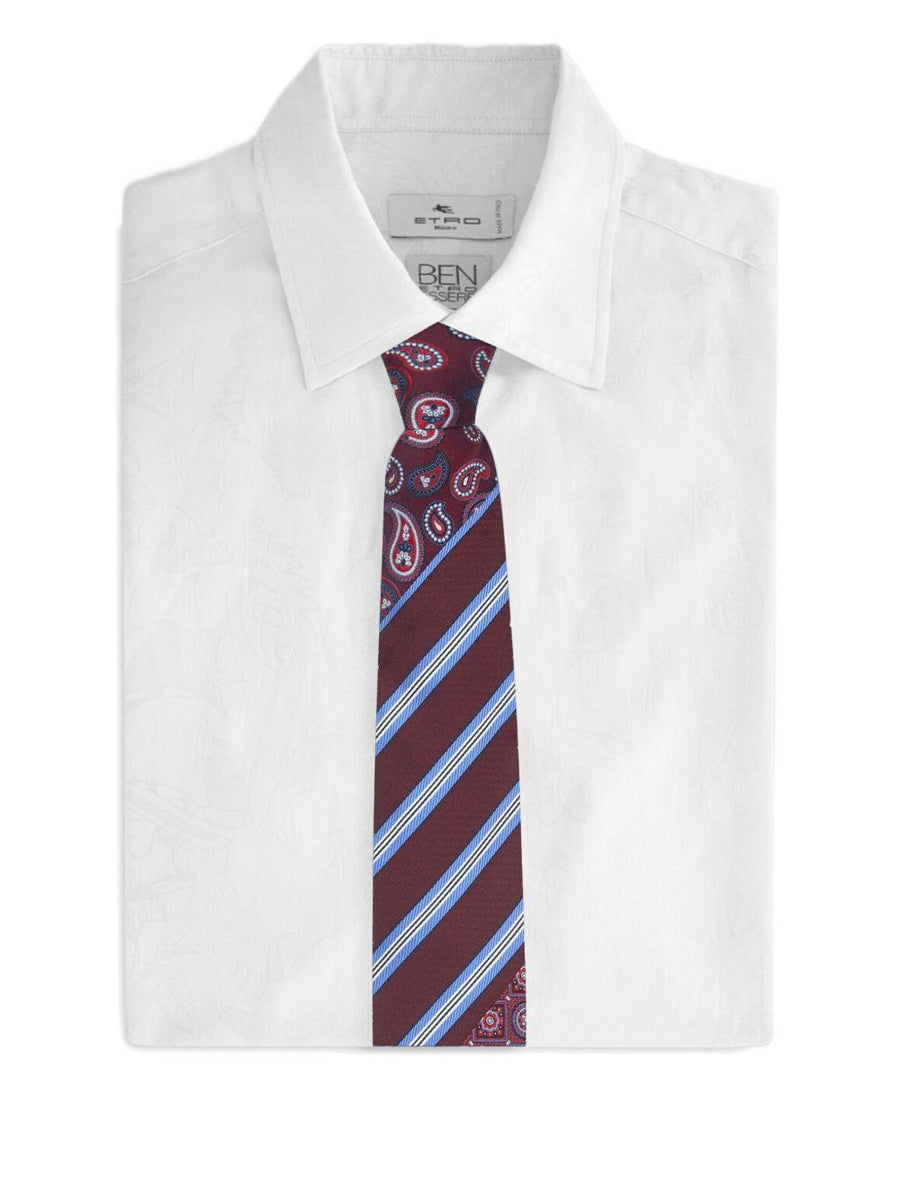 Tie Burgundy Silk Ties & Bow