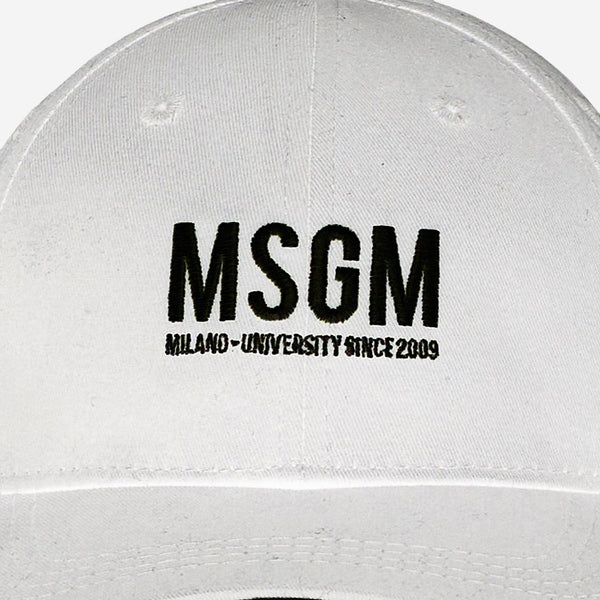 Baseball Cap Cotton White Hat
