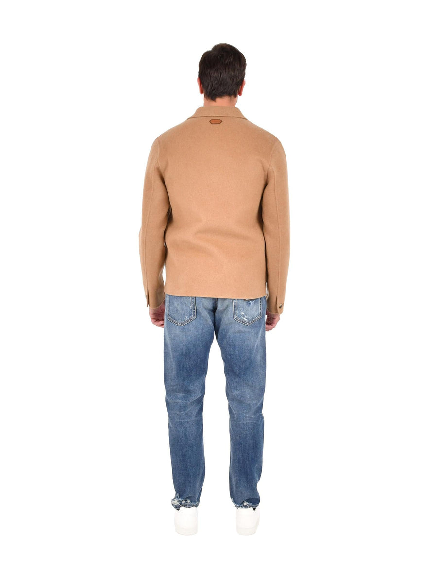 Jacket Camel Wool