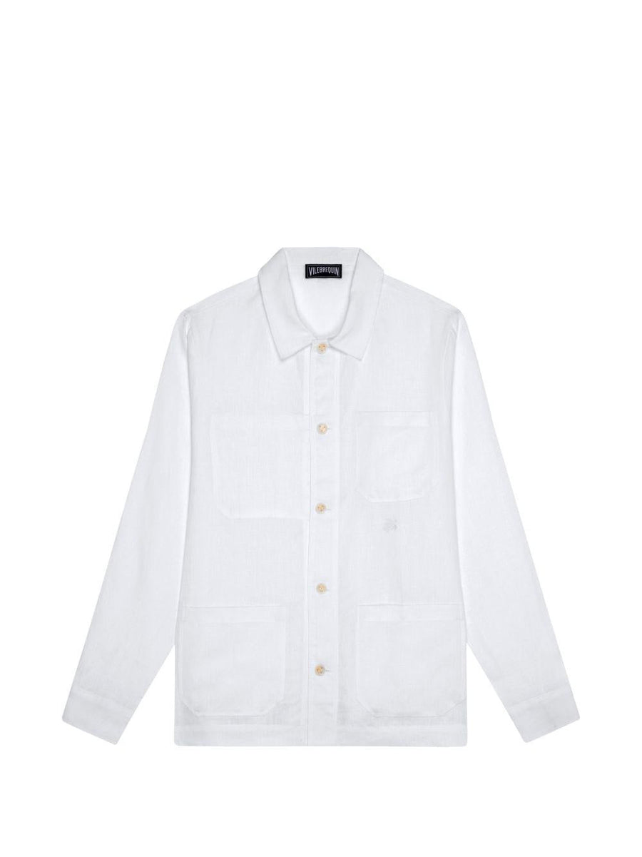 Shirt White Linen