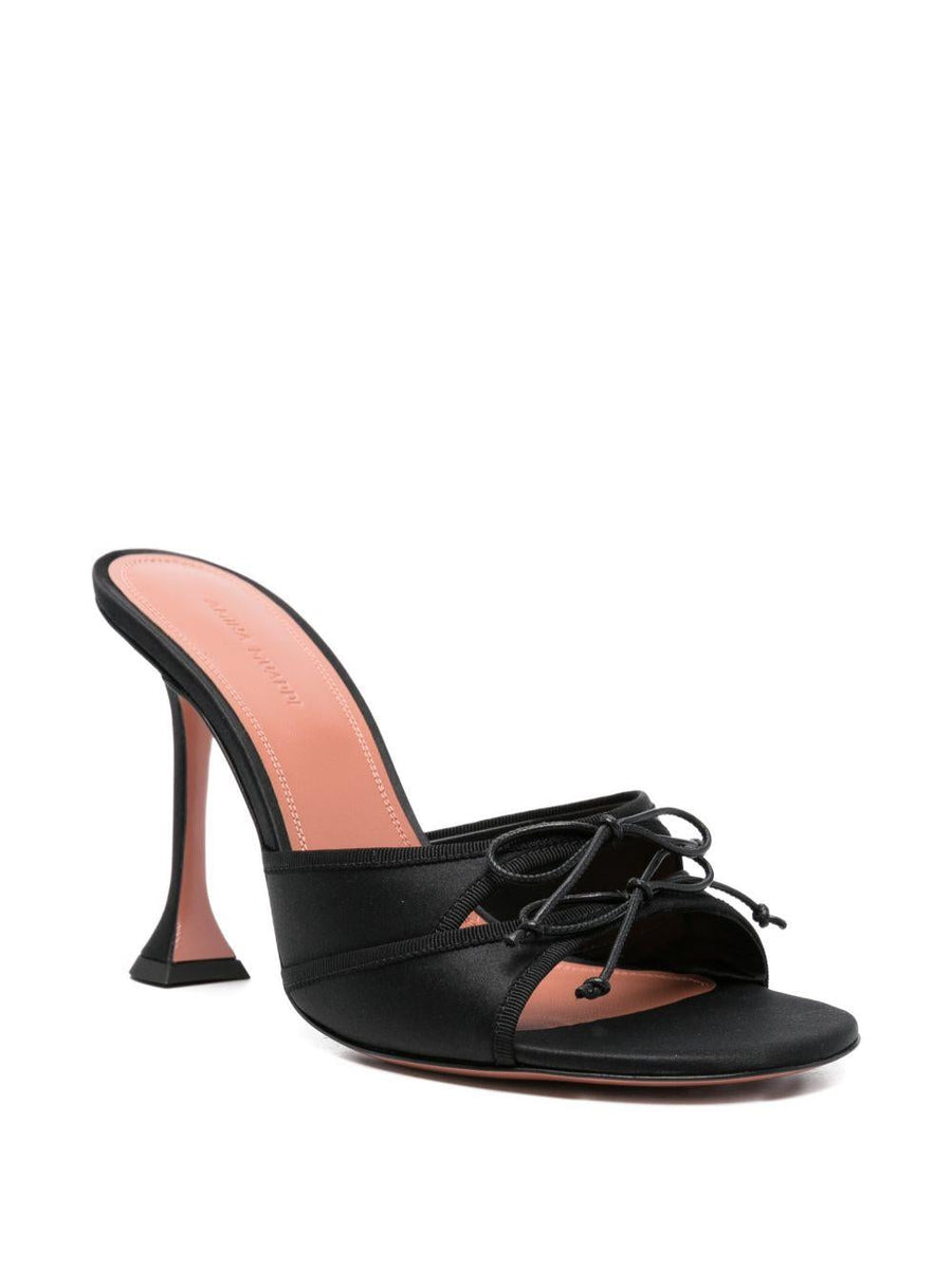 Slip-On Sandals Eleonora 95 Black Silk