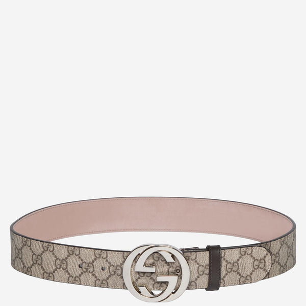 Belt Gg Supreme Fabric Multicolour Polyurethane