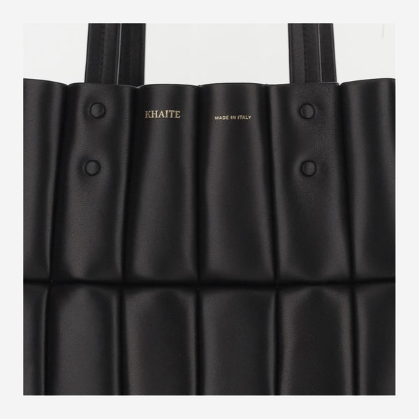 Small Zoe Tote Bag Black Lambskin Shoulder