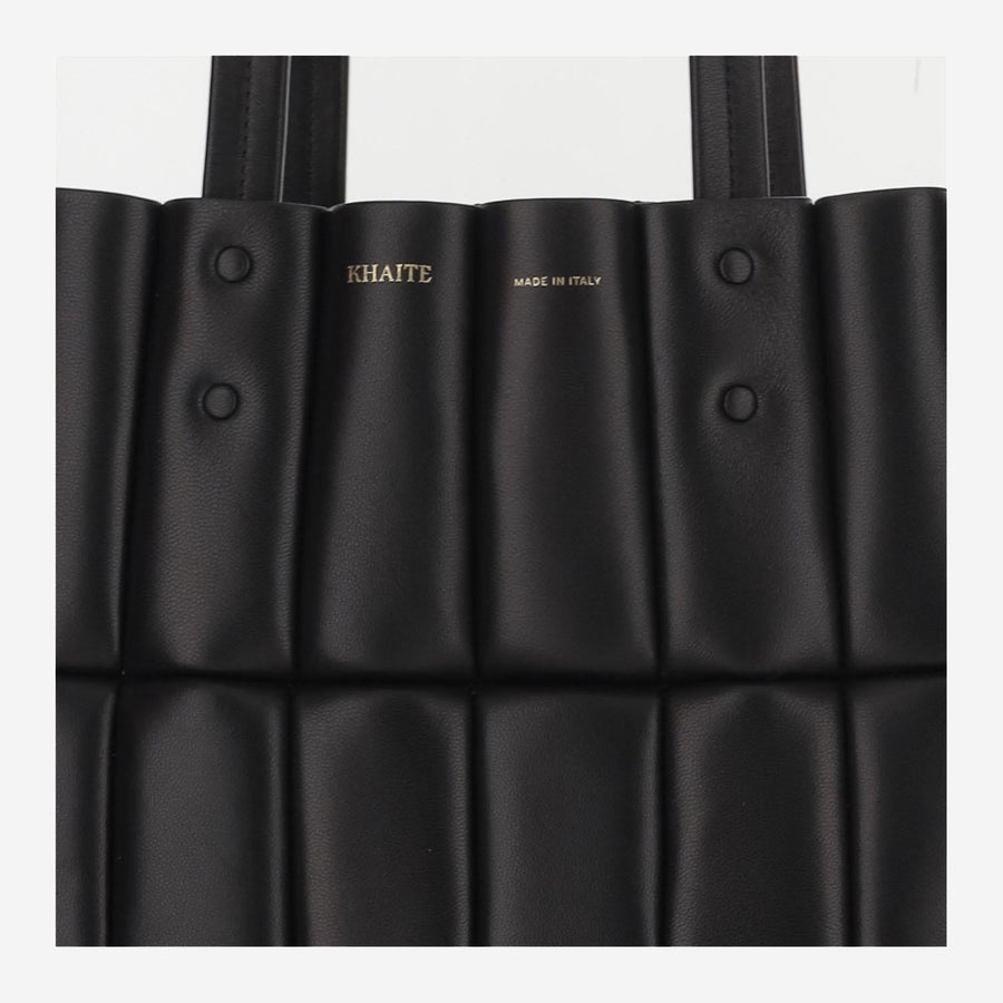 Small Zoe Tote Bag Black Lambskin Shoulder