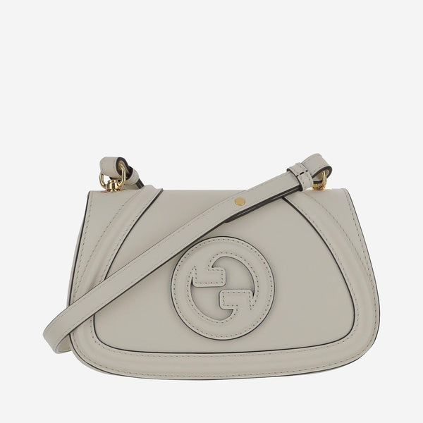 Small Blondie Bag White Calf Skin Shoulder