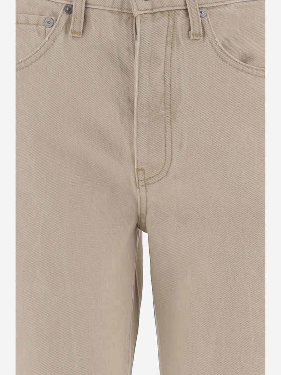 Jeans Finley Cotton Ivory Trousers
