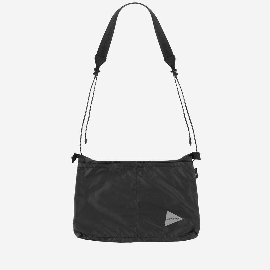 Shoulder Bag Sil Sacoche Black Nylon
