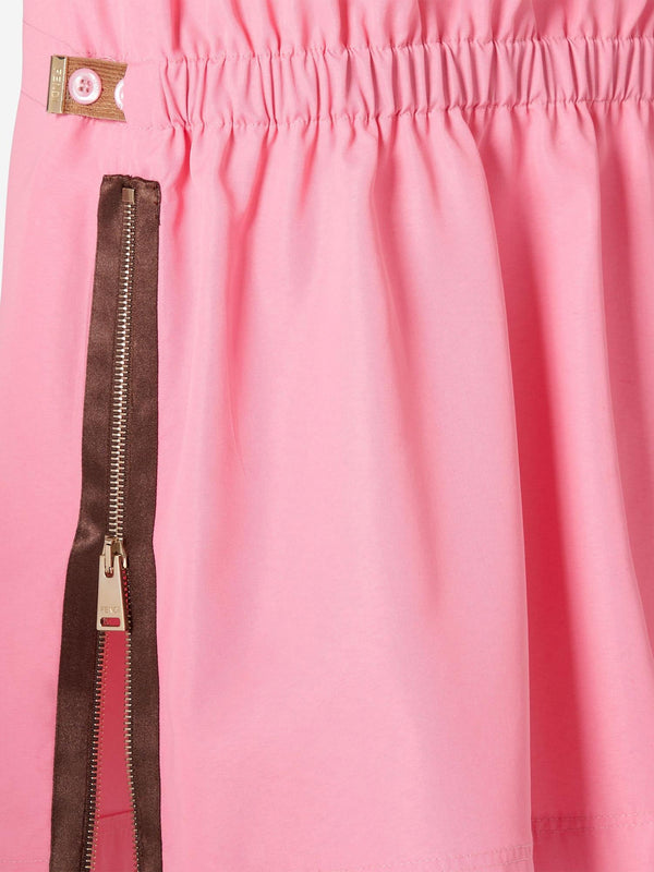 Skirt Technical Viscose Pink