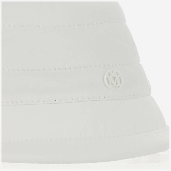 Bucket Hat Charlotte White Polyester