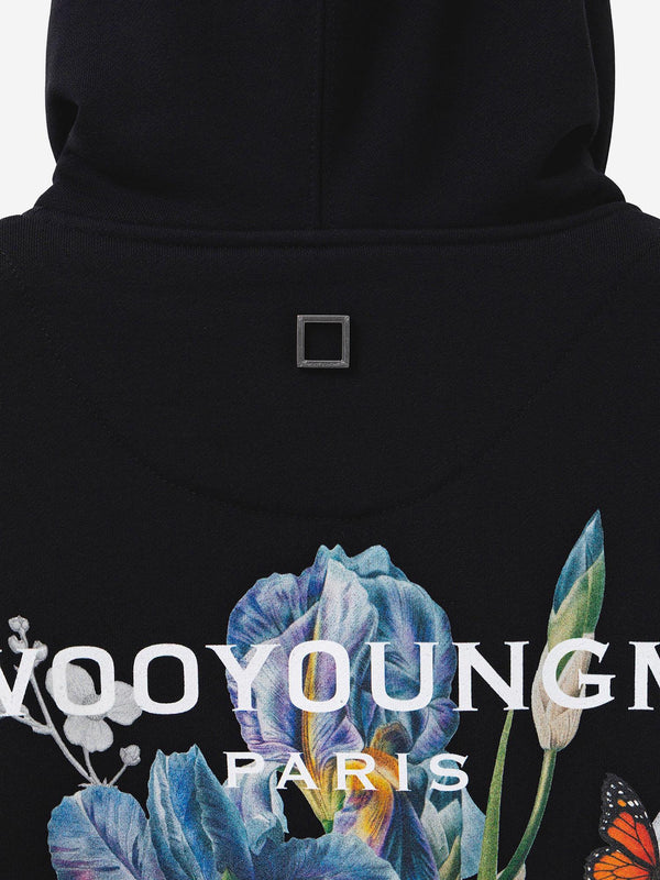 Cotton Hoodie Black Sweatshirts