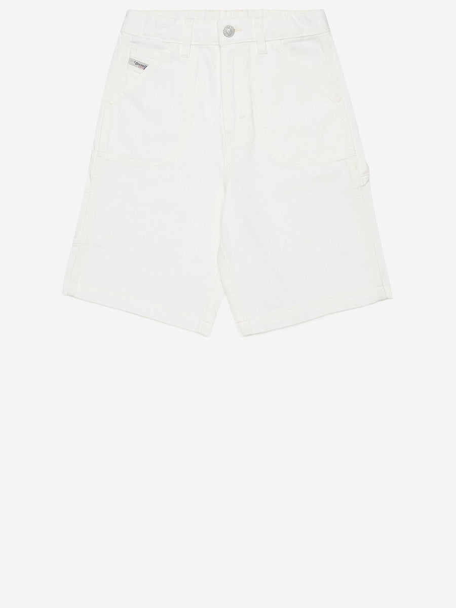 Cotton Shorts White
