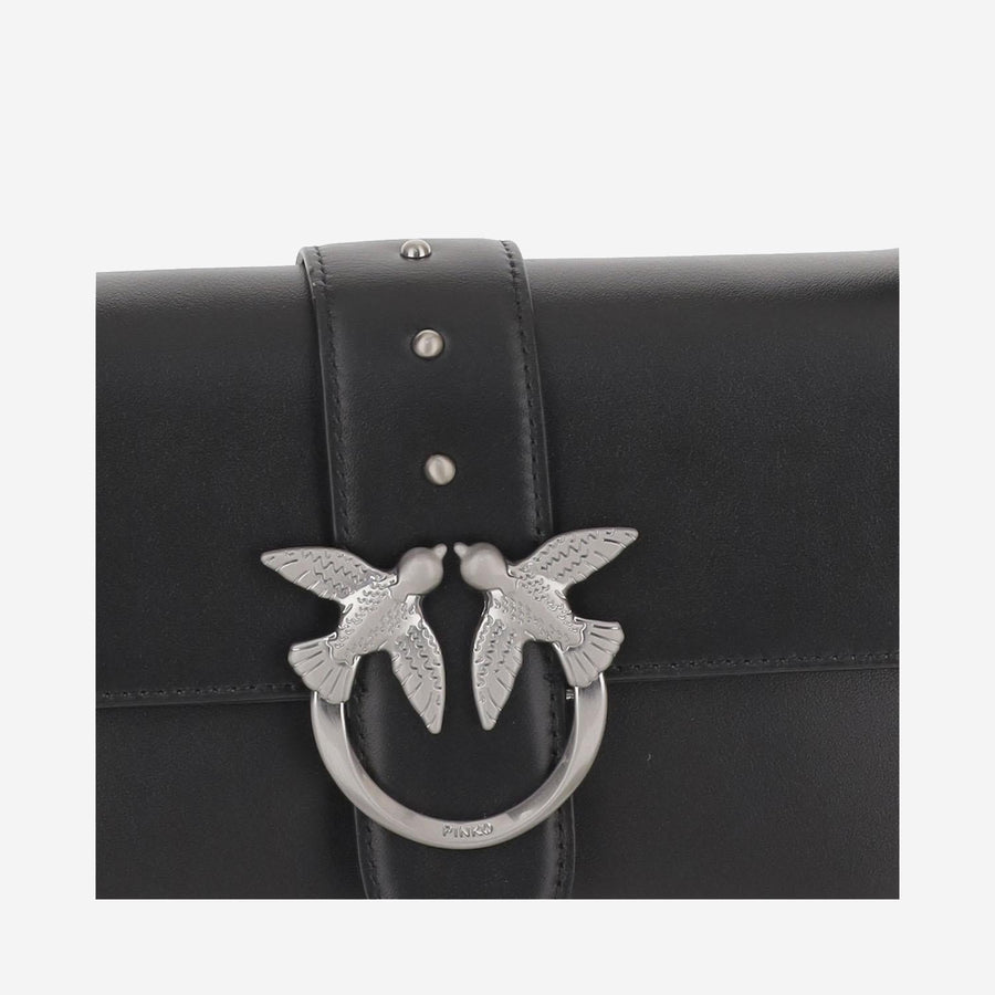 Love One Mini Leather Bag Black Shoulder