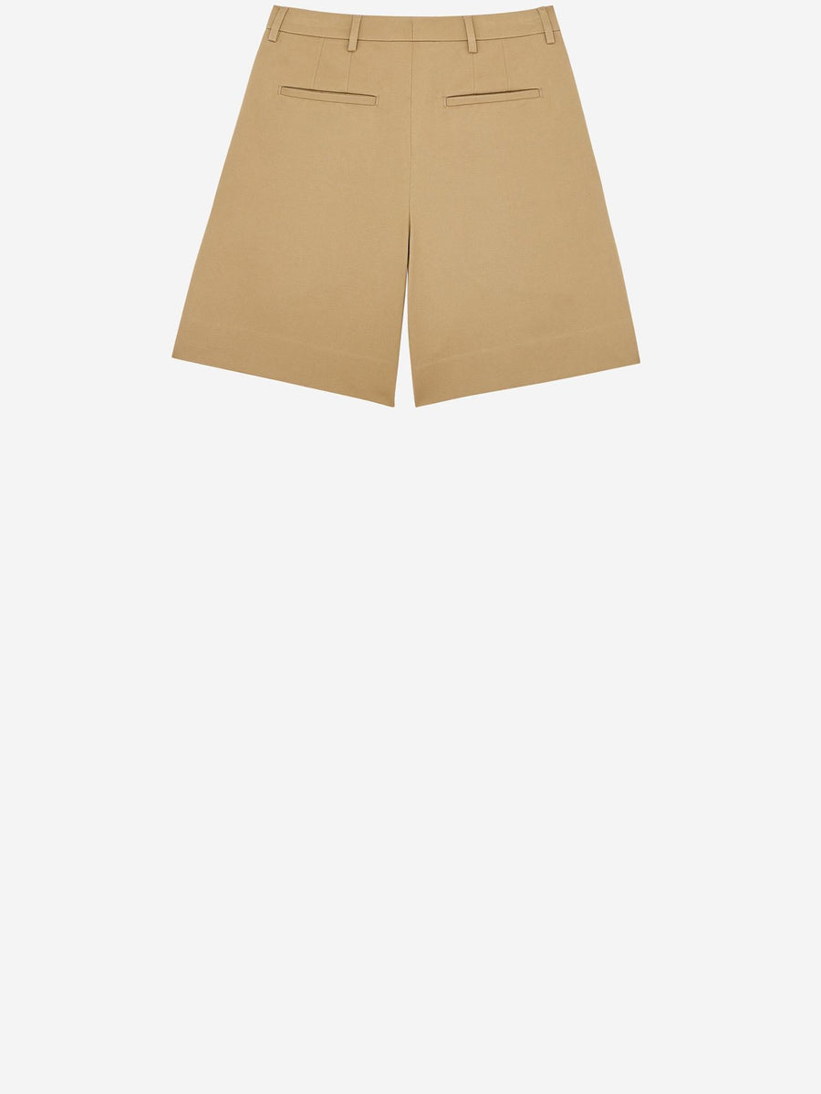 Cotton Shorts Brown
