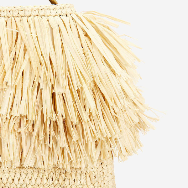 Shoulder Bag Natural Raffia