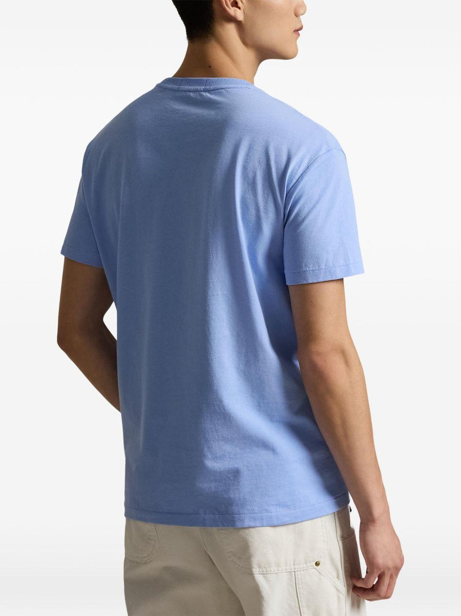 T-Shirt Polo Bear Light Blue Cotton T-shirts