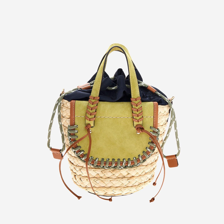Bag Habanera Green Raffia Handbags