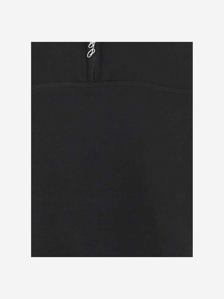 Sweatshirt Rond Carré Black Cotton Sweatshirts