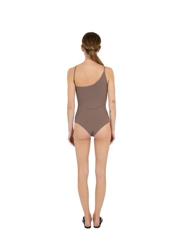 One-Piece Swimsuit Brown Polyamide Swimwear