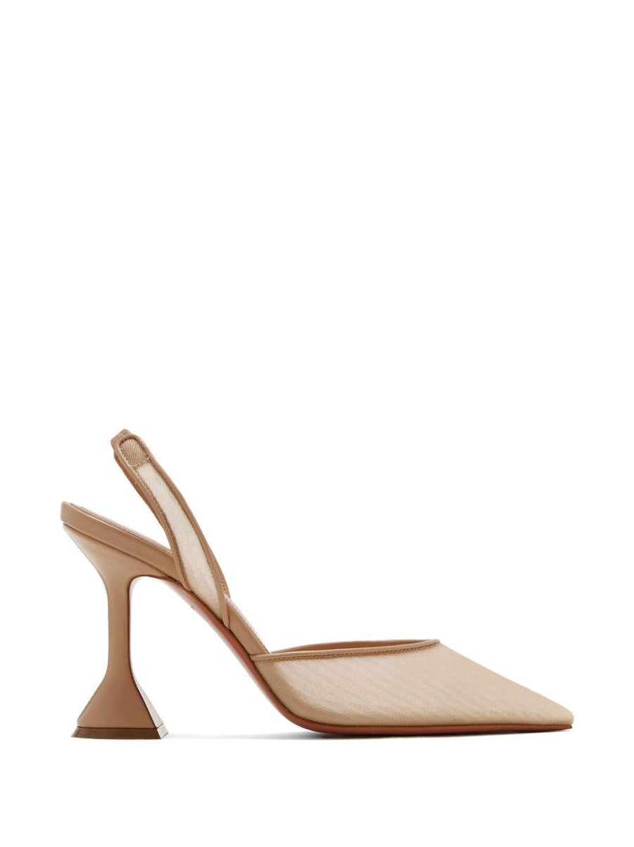 Slingback Décolleté Holli Mesh Beige Pumps