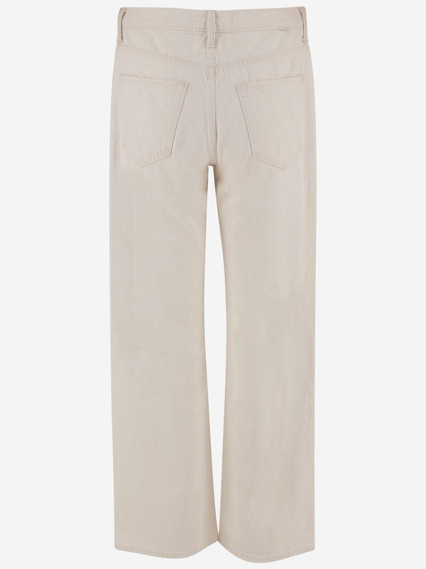 Jeans Cotton Denim White