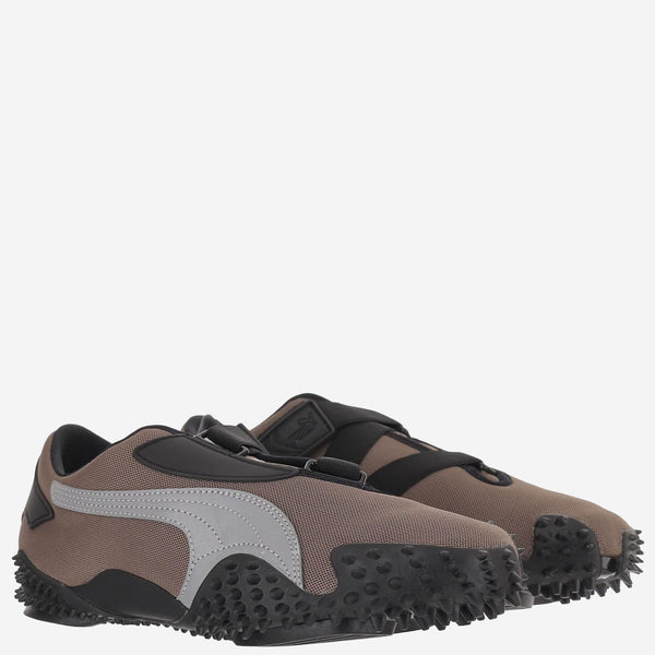 Mostro Og Sneakers Brown Fabric; Rubber Trainers