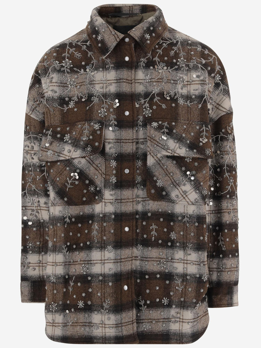 Shirt Jacket Wool-Blend Multicolour