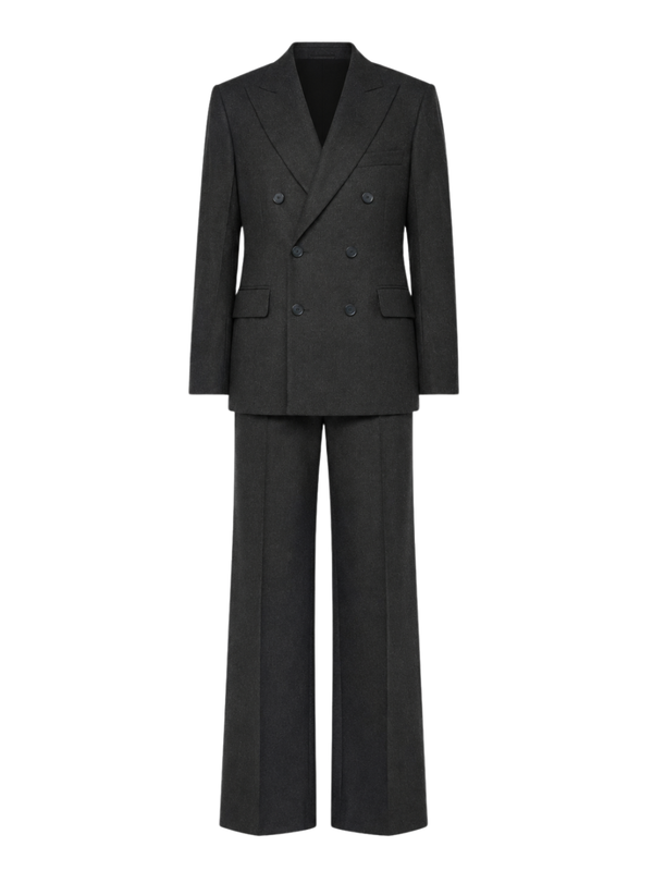Suit Dark Grey Wool Dress