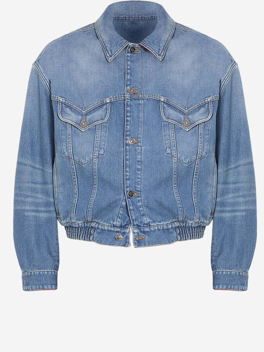 Jacket Cotton Denim Blue