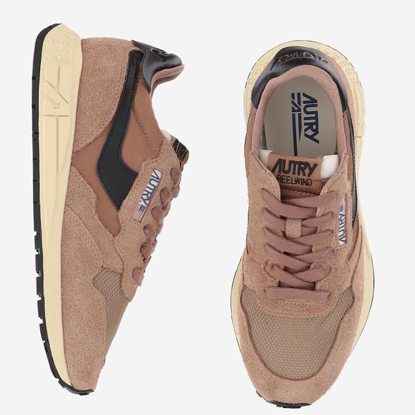 Sneakers Reelwind Brown Leather Trainers
